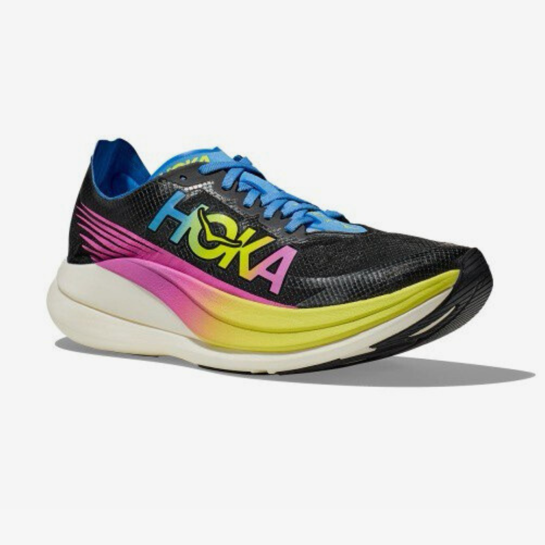 Hoka Rocket X 2 Unissex - Preto\Multi