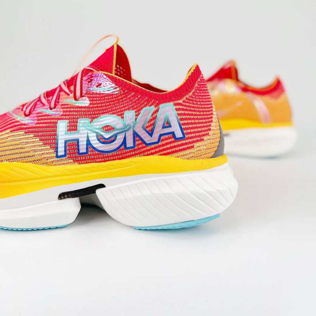Hoka Cielo X1 Unissex - Cerise/Solar Flare