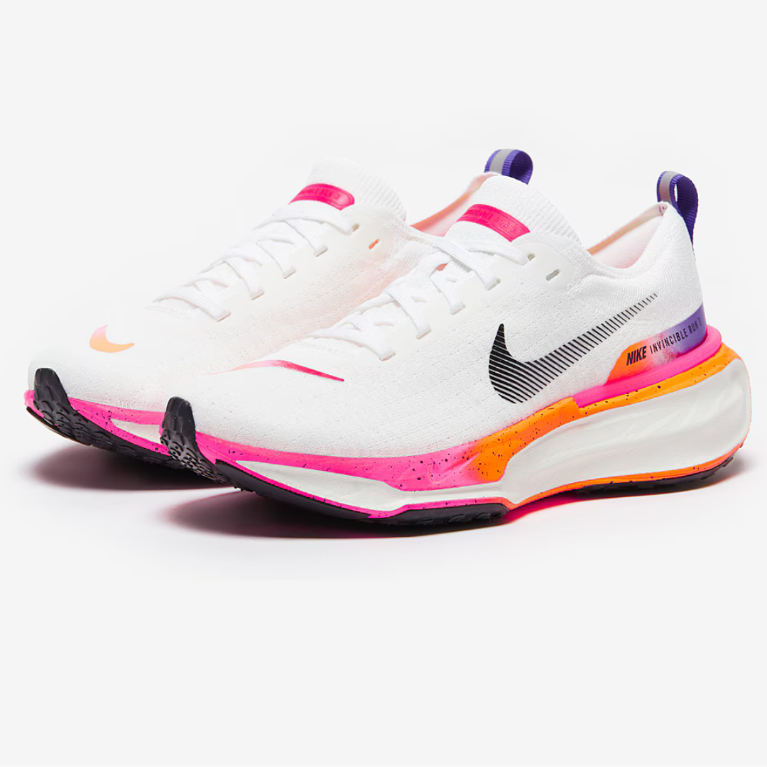 Nike Invincible Run 3 - Branco\Hyper Rosa