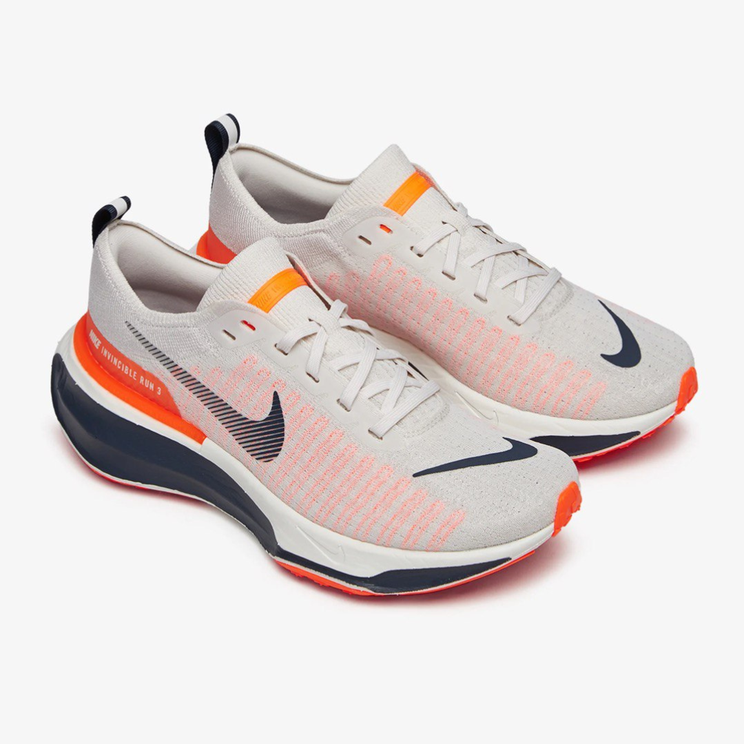 Nike Invincible Run 3 - Laranja\Branco