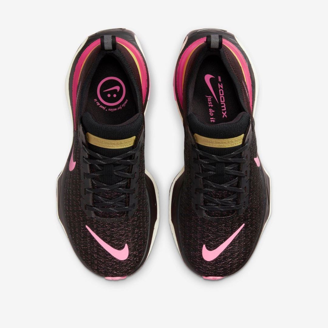 Nike Invincible Run 3 - Preto\Roxo\Branco