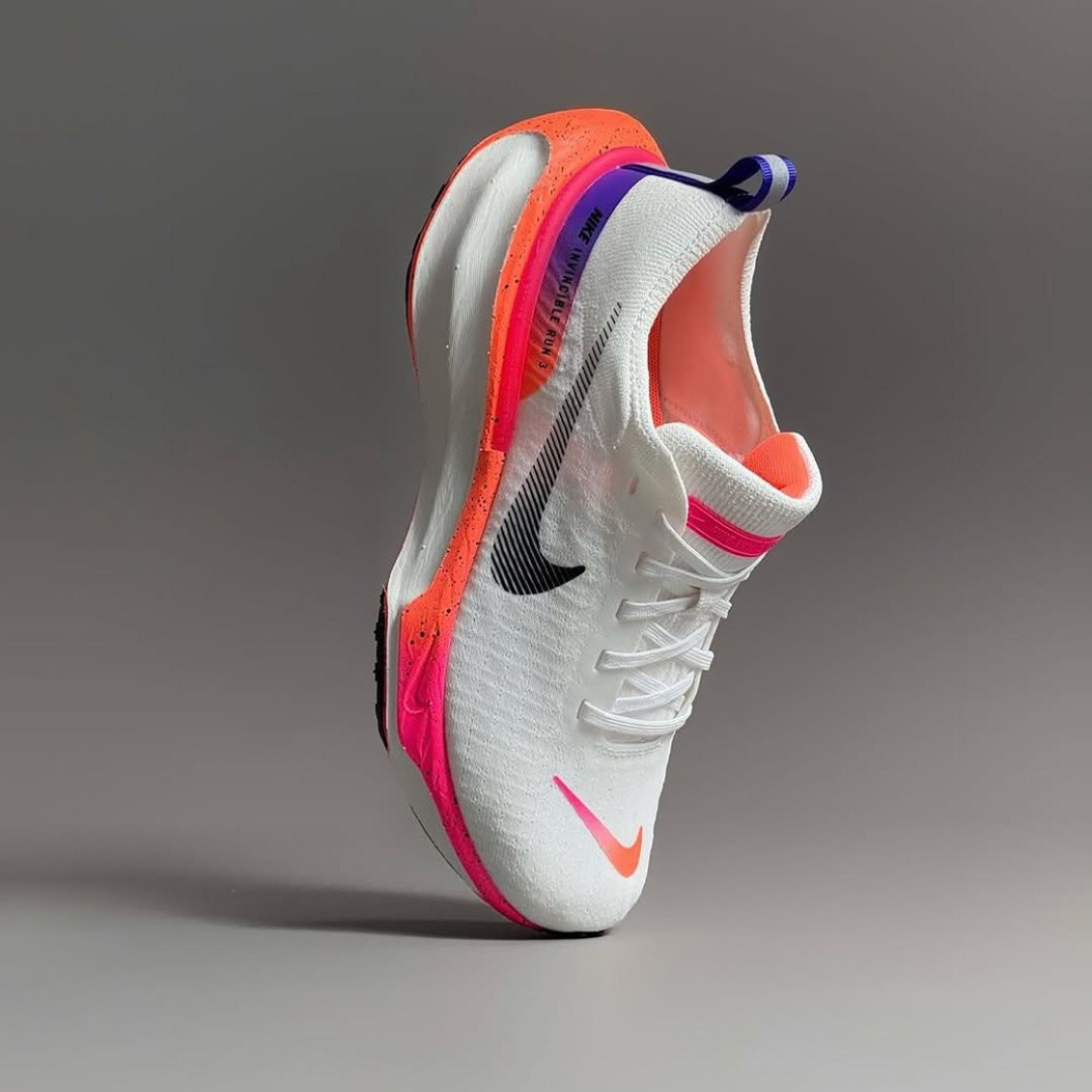 Nike Invincible Run 3 - Branco\Hyper Rosa