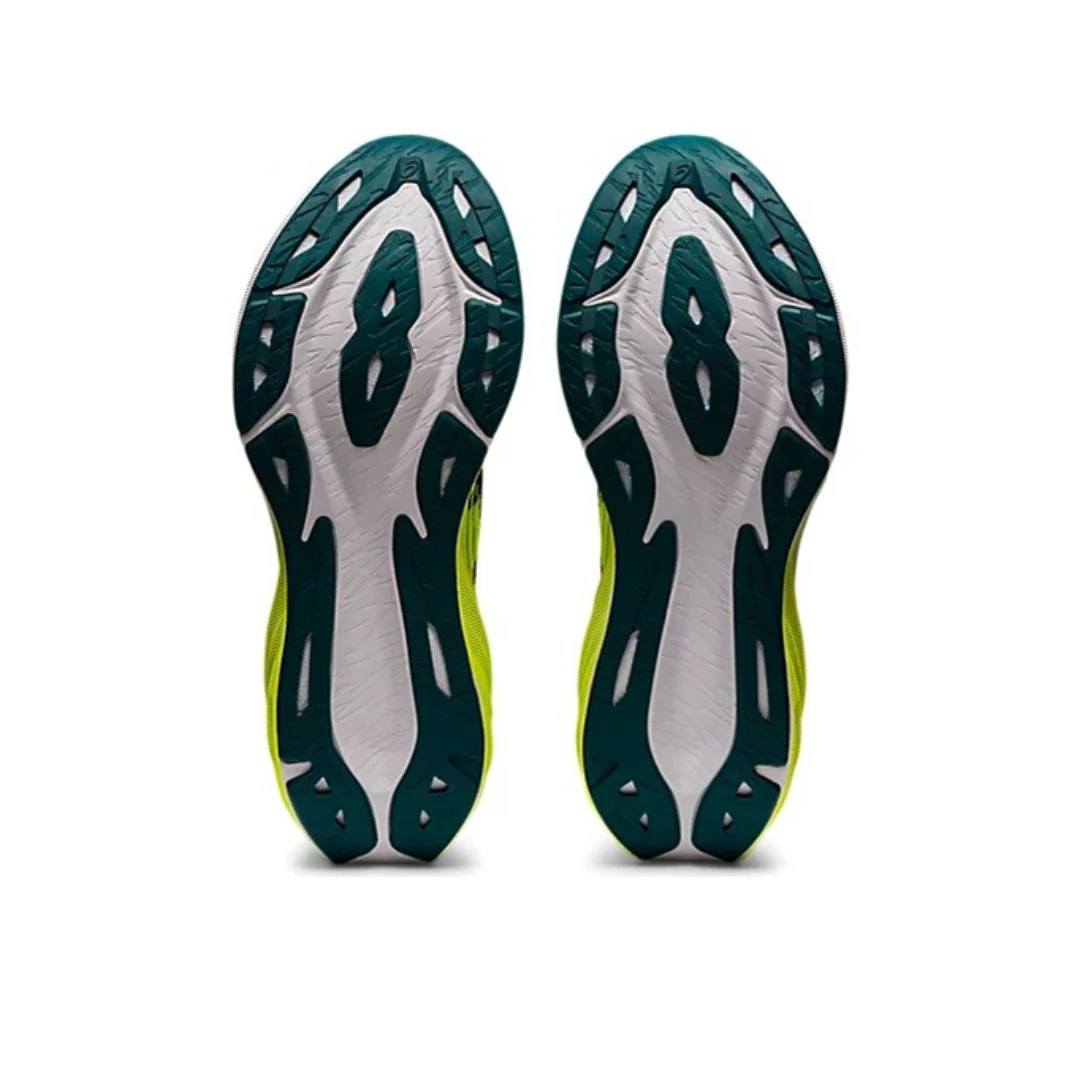 Asics NovaBlast 3 Verde Flourescente e Preto