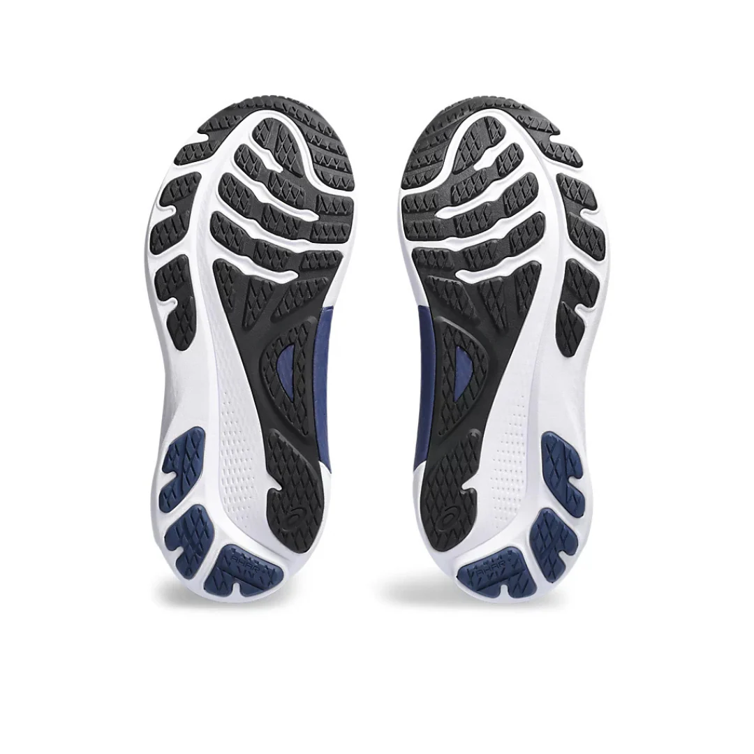 Asics Gel Kayano 30 - Branco com Azul Marinho e Dourado