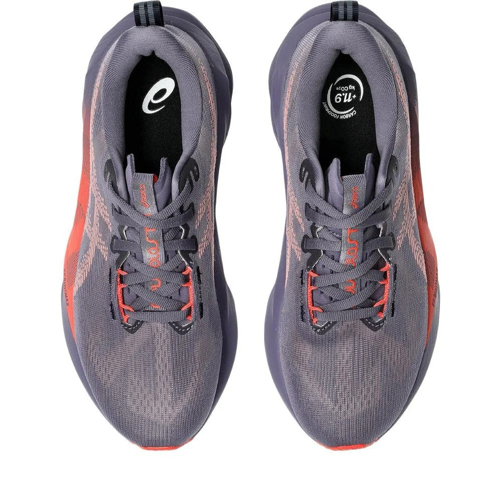 Asics NovaBlast 5 Roxo com Vermelho
