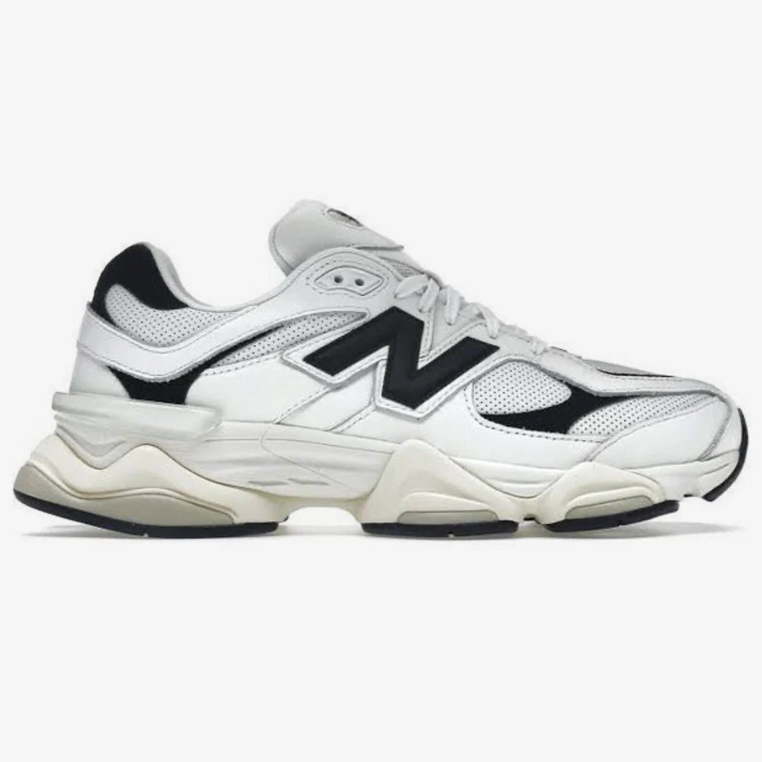 New Balance 9060 Sea Salt White Black