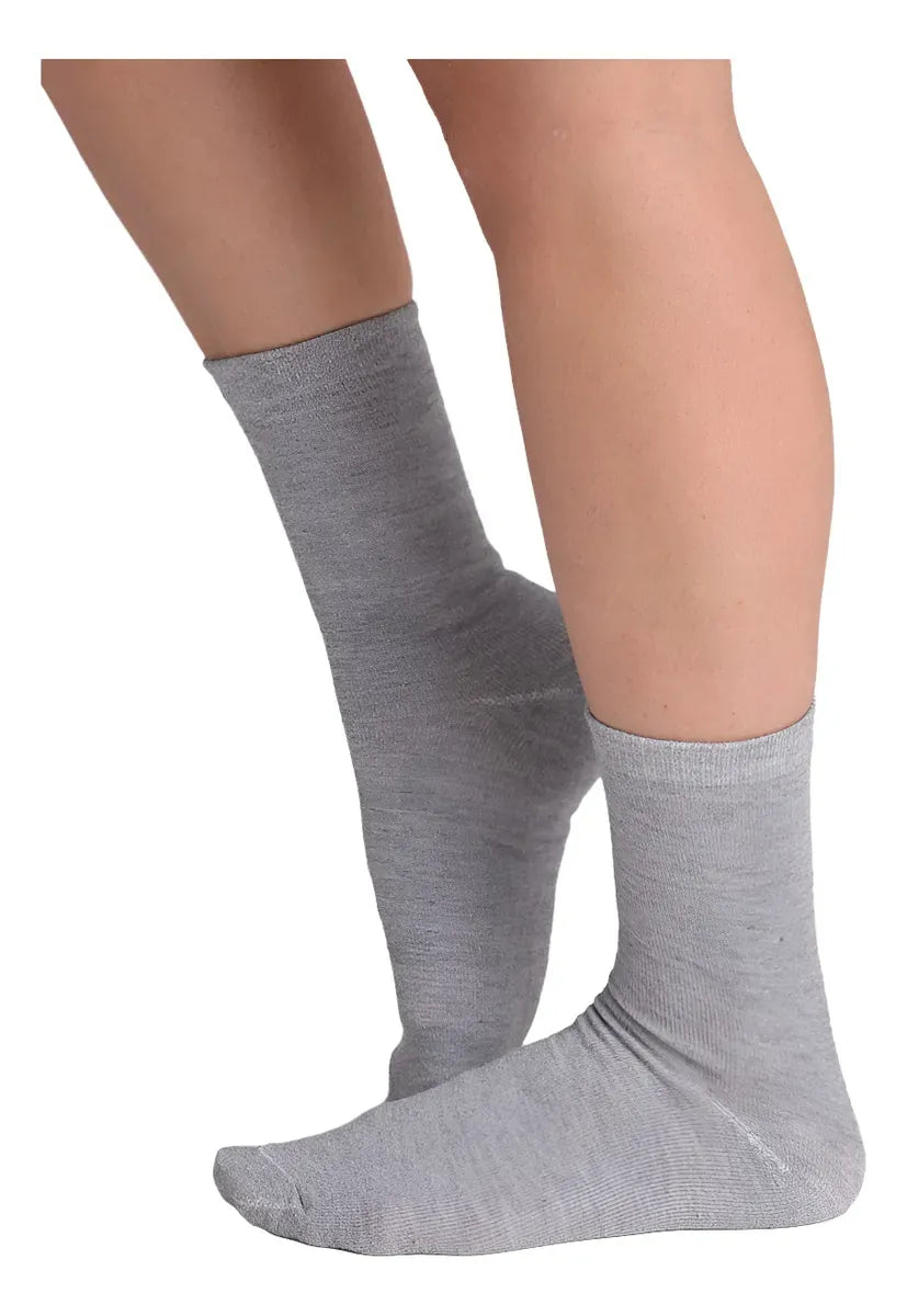 Kit 06 Pares Meia Cano Alto Unissex
