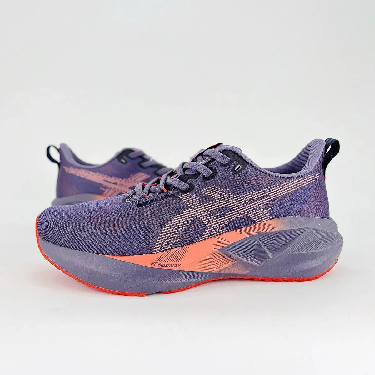 Asics NovaBlast 5 Roxo com Vermelho