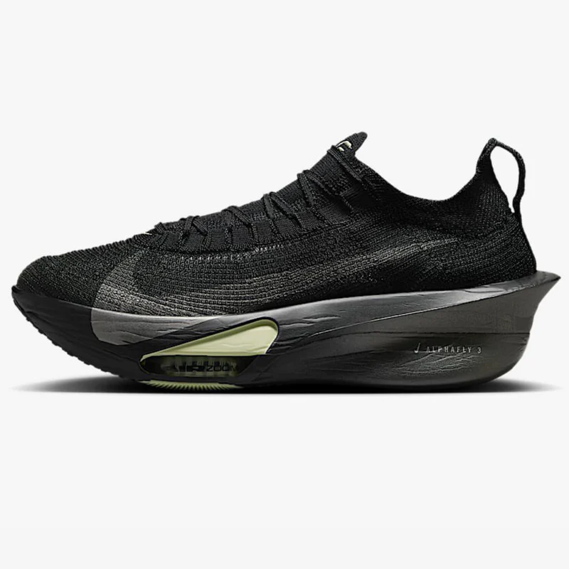 Nike Air Zoom X Alphafly Next% 3 - Preto - Olive Aura - Prateado Metalizado