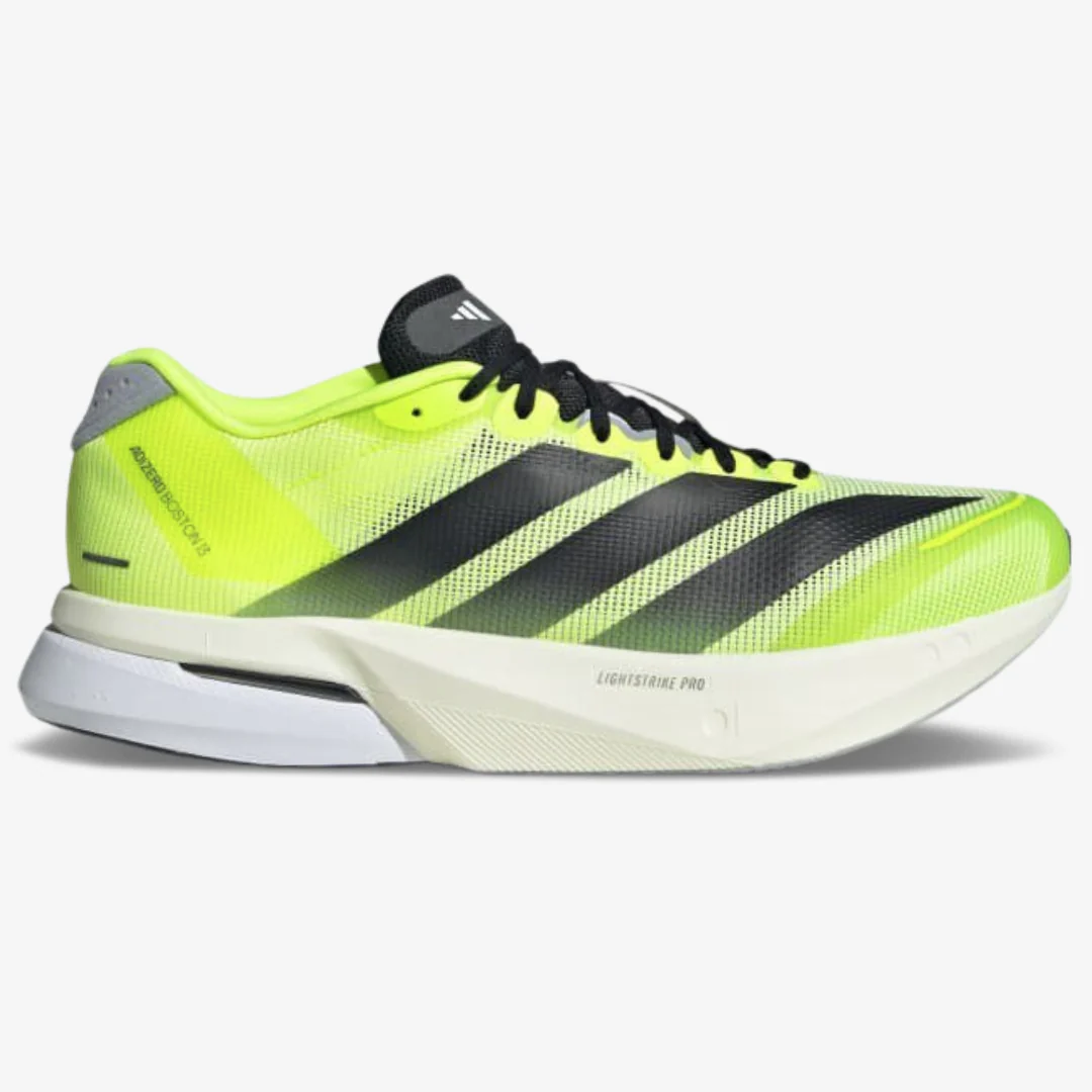 Adidas Adizero Boston 13 Verde Limão/Preto