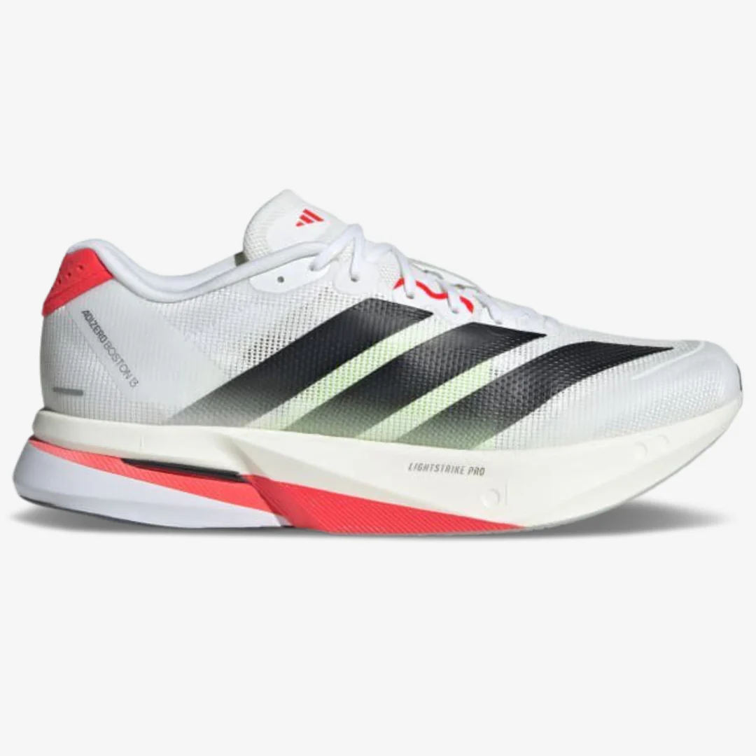 Adidas Adizero Boston 13 Branco/Vermelho