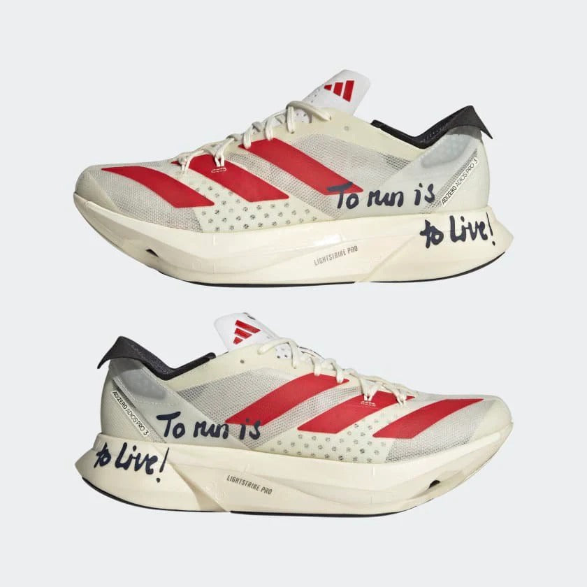 Adidas Adizero Adios Pro 3.0 - 'To run is to Live!'