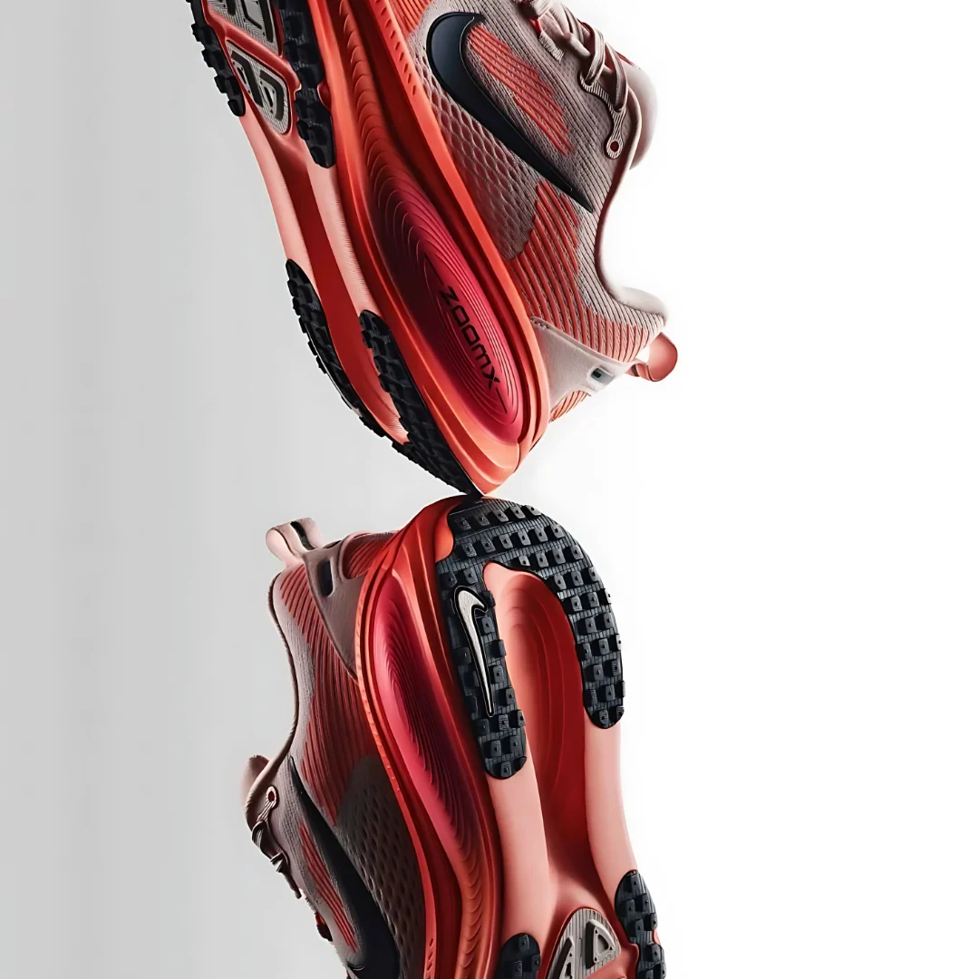 Nike Vomero 18 - Laranja\Vermelho