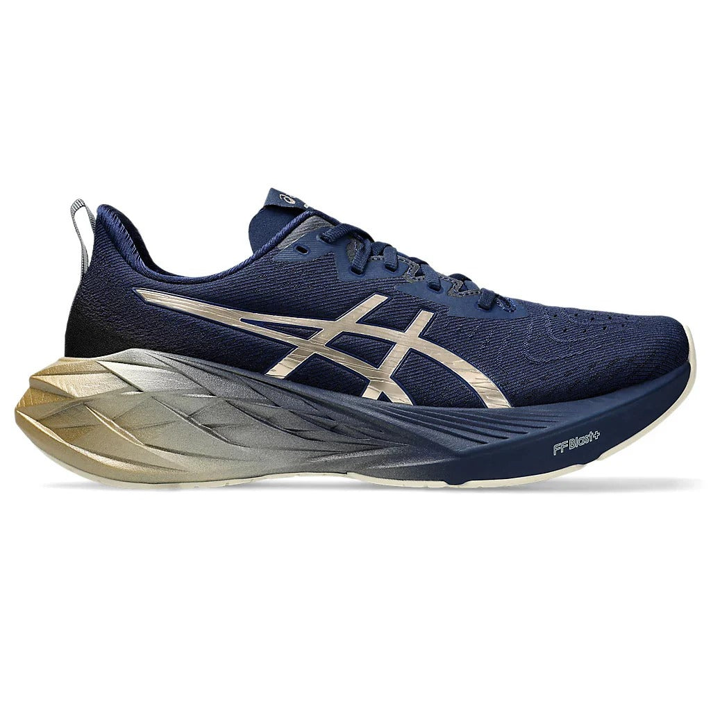 Asics NovaBlast 4 Platinum Preto Dourado