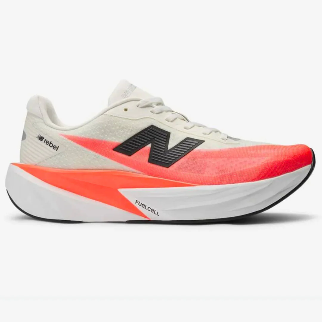 New Balance Fuelcell Rebel V5 - Vermelho/Branco