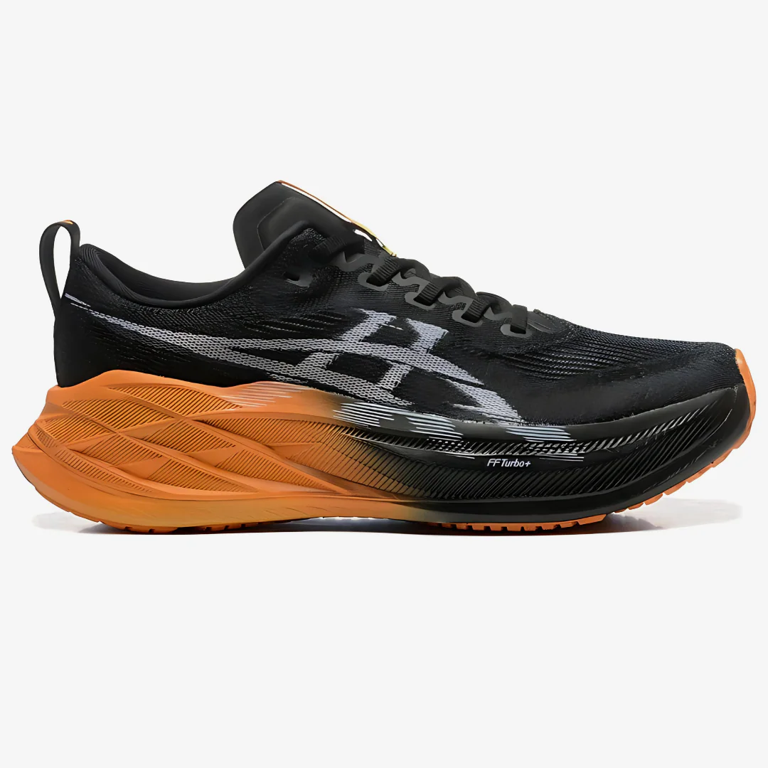 Asics SuperBlast 2 Unissex- Preto Laranja
