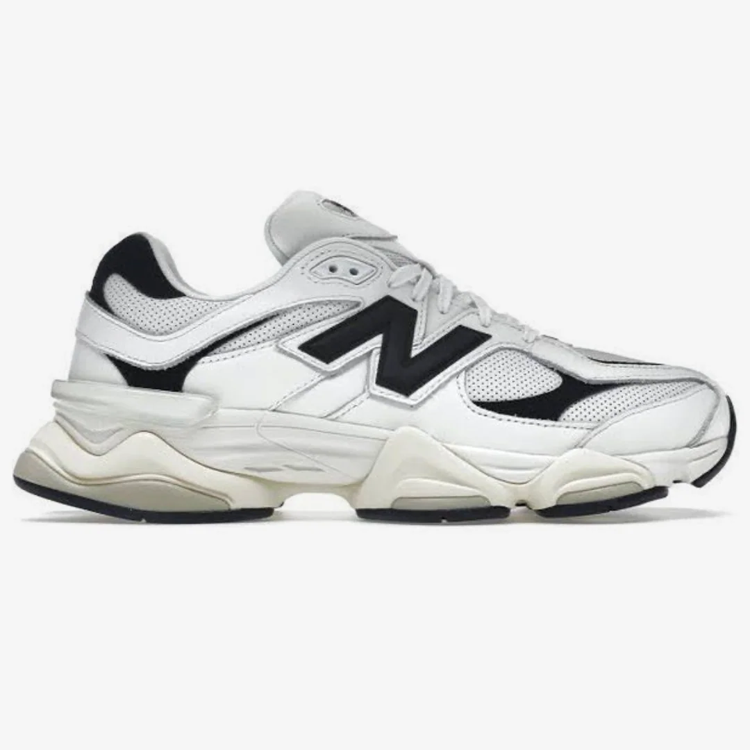New Balance 9060 Sea Salt White Black