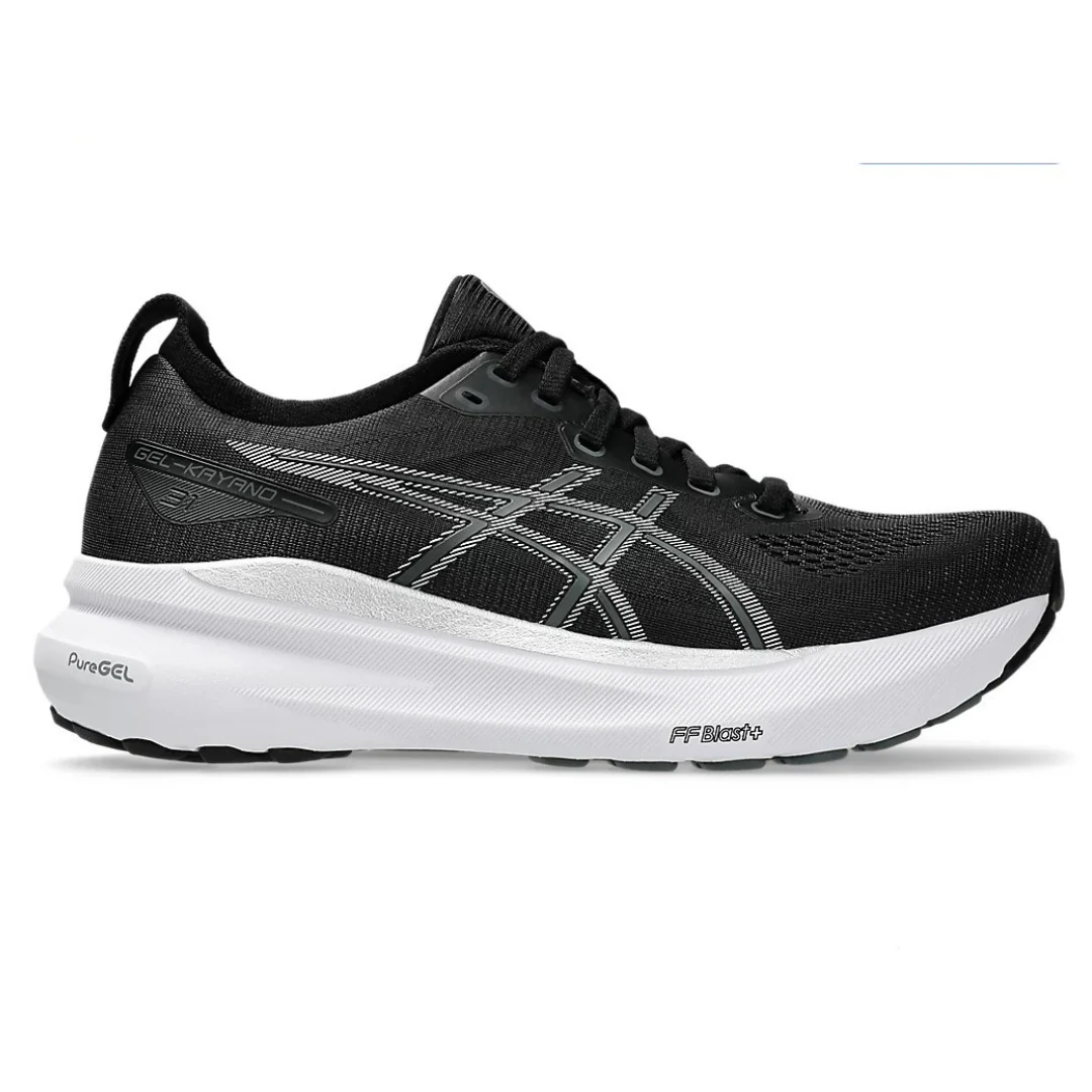 Asics Gel Kayano 31 - Preto e Branco