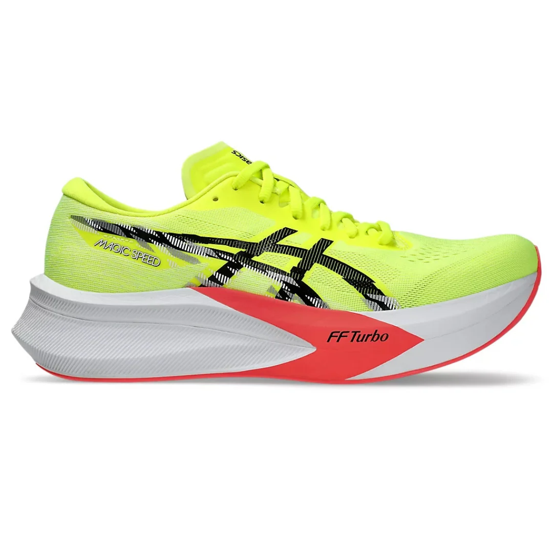 Asics Magic Speed 4 - Verde com Branco e Vermelho