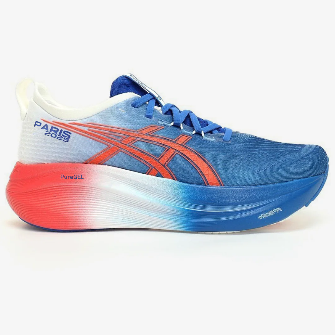 Asics Gel Nimbus 27 Paris - Azul/Vermelho/Branco