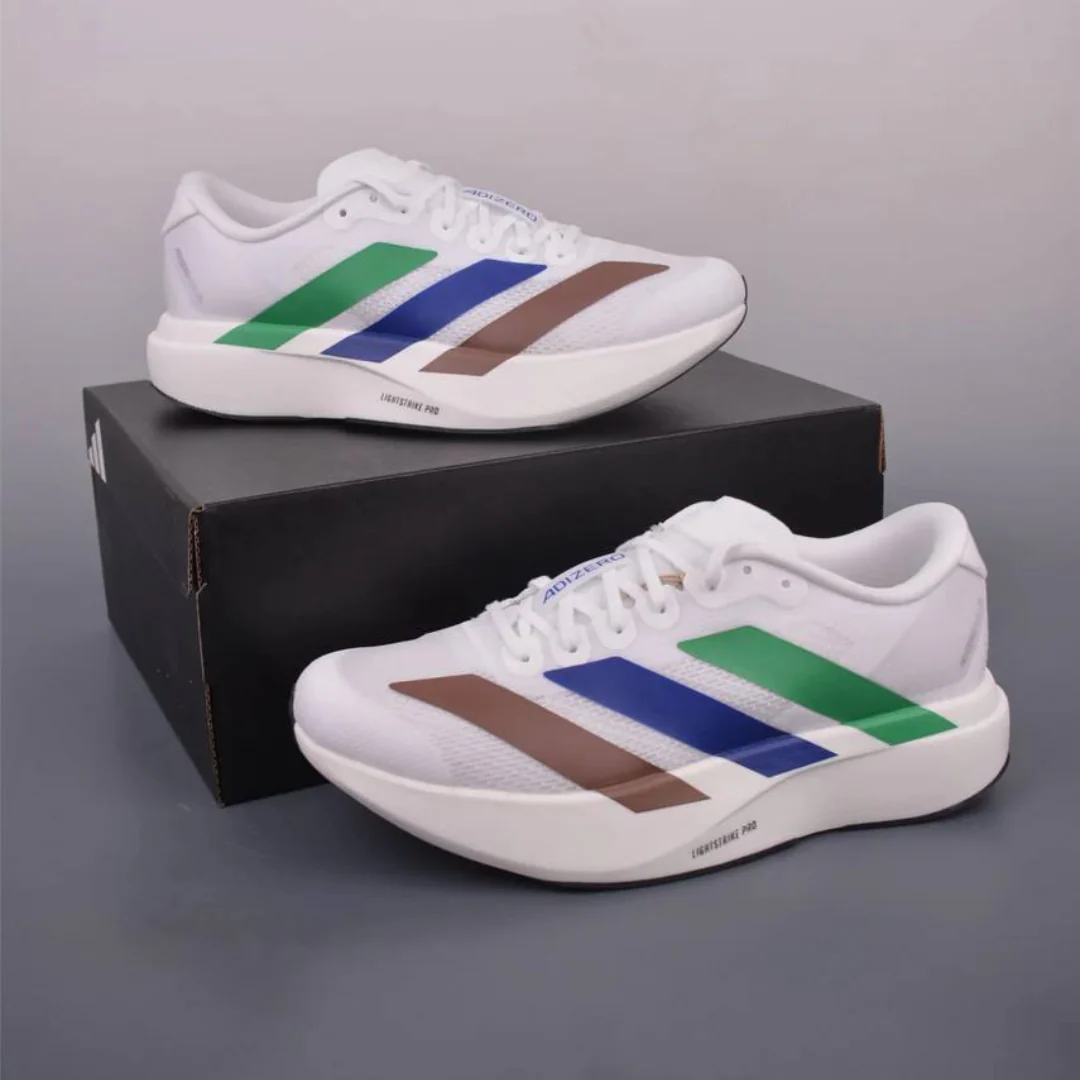 Adidas Adizero EVO SL - Branco/Verde/Azul/Marrom