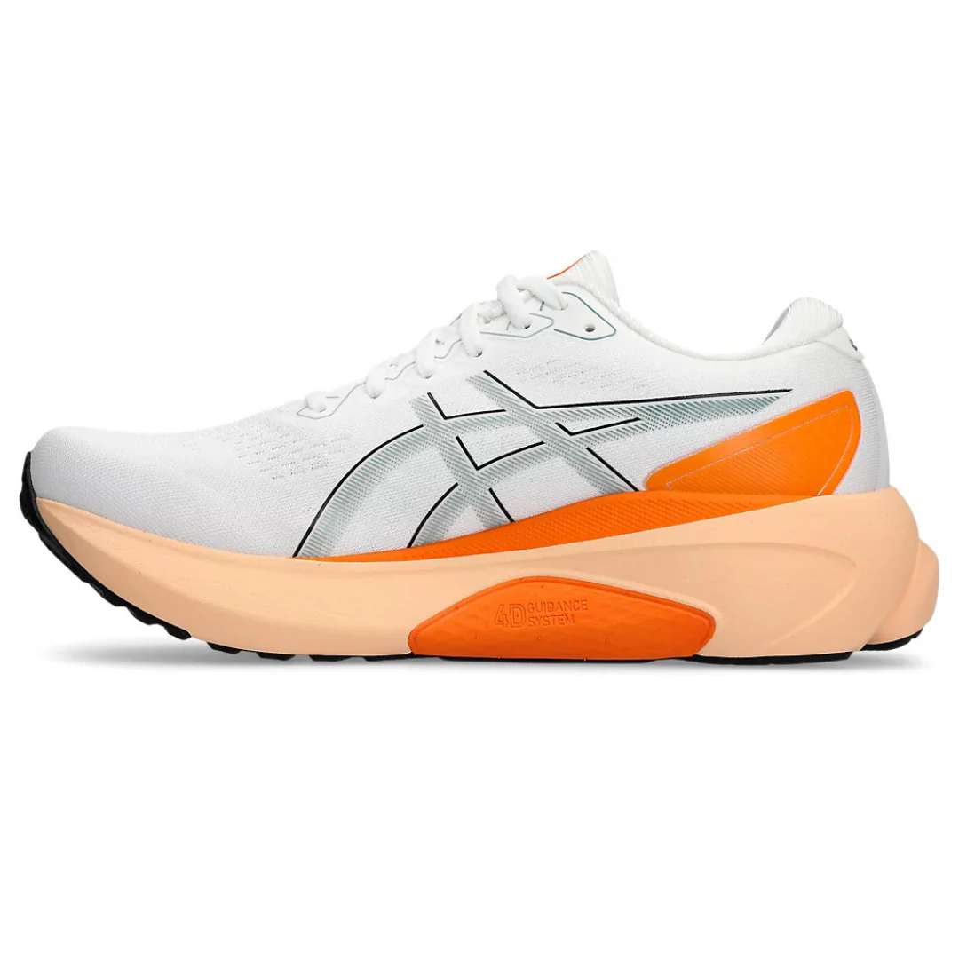 Asics Gel Kayano 30 - Branco e Laranja