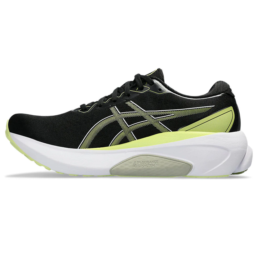 Asics Gel Kayano 30 - Preto e Amarelo com Branco