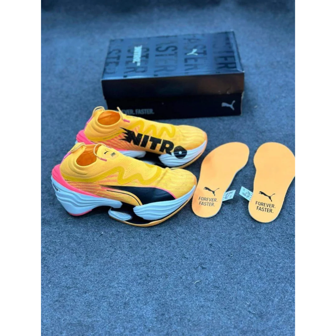 Puma Fast-RB Nitro Elite - Laranja e Rosa