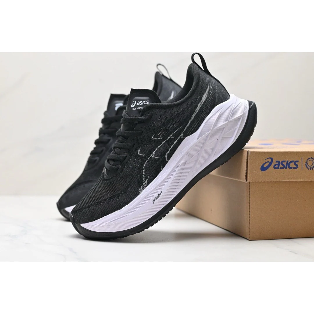 Asics SuperBlast 2 Unissex- Preto Branco
