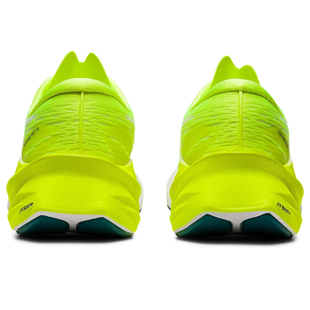 Asics NovaBlast 3 Verde Flourescente e Branco