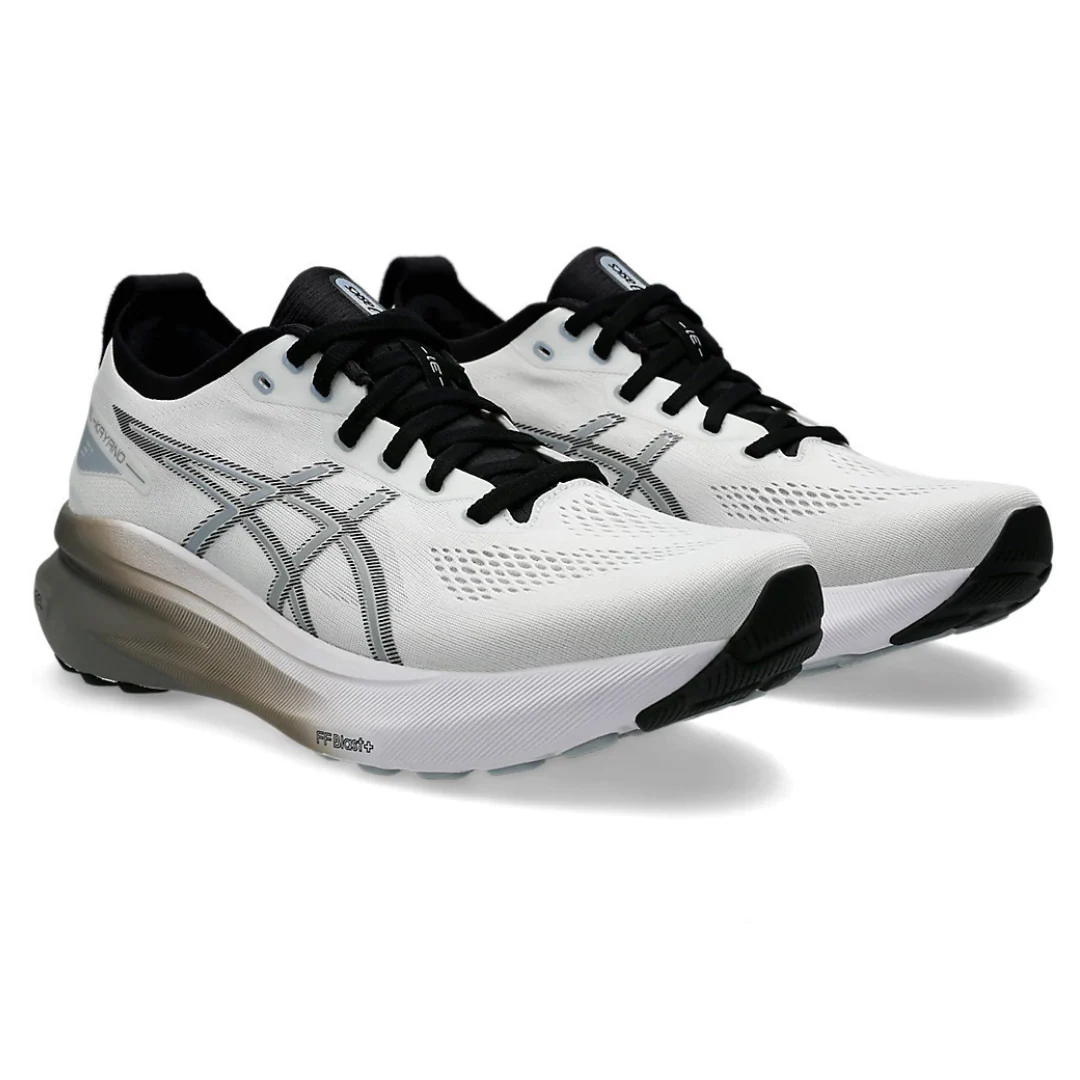 Asics Gel Kayano 31 - Branco com Cinza e Preto
