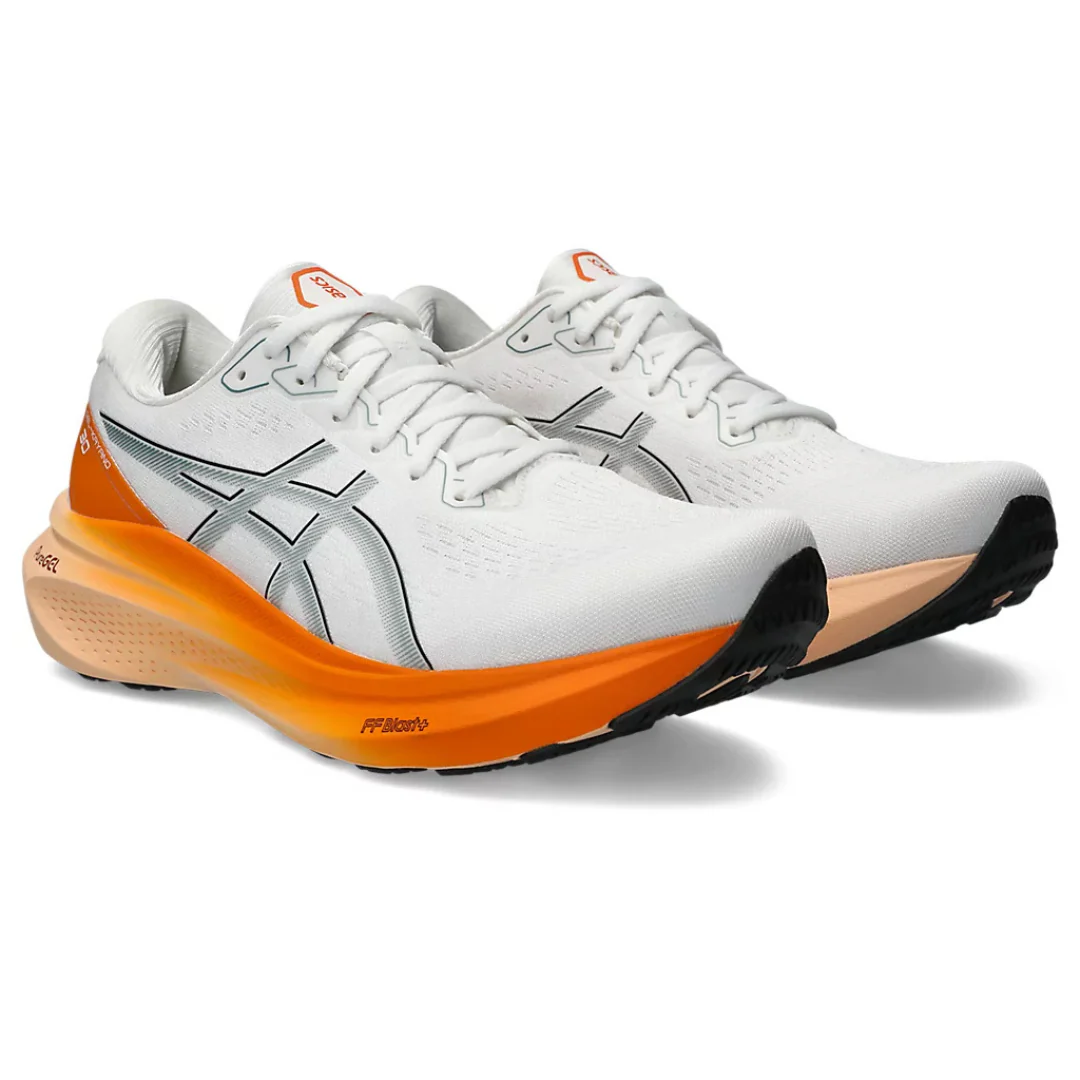 Asics Gel Kayano 30 - Branco e Laranja