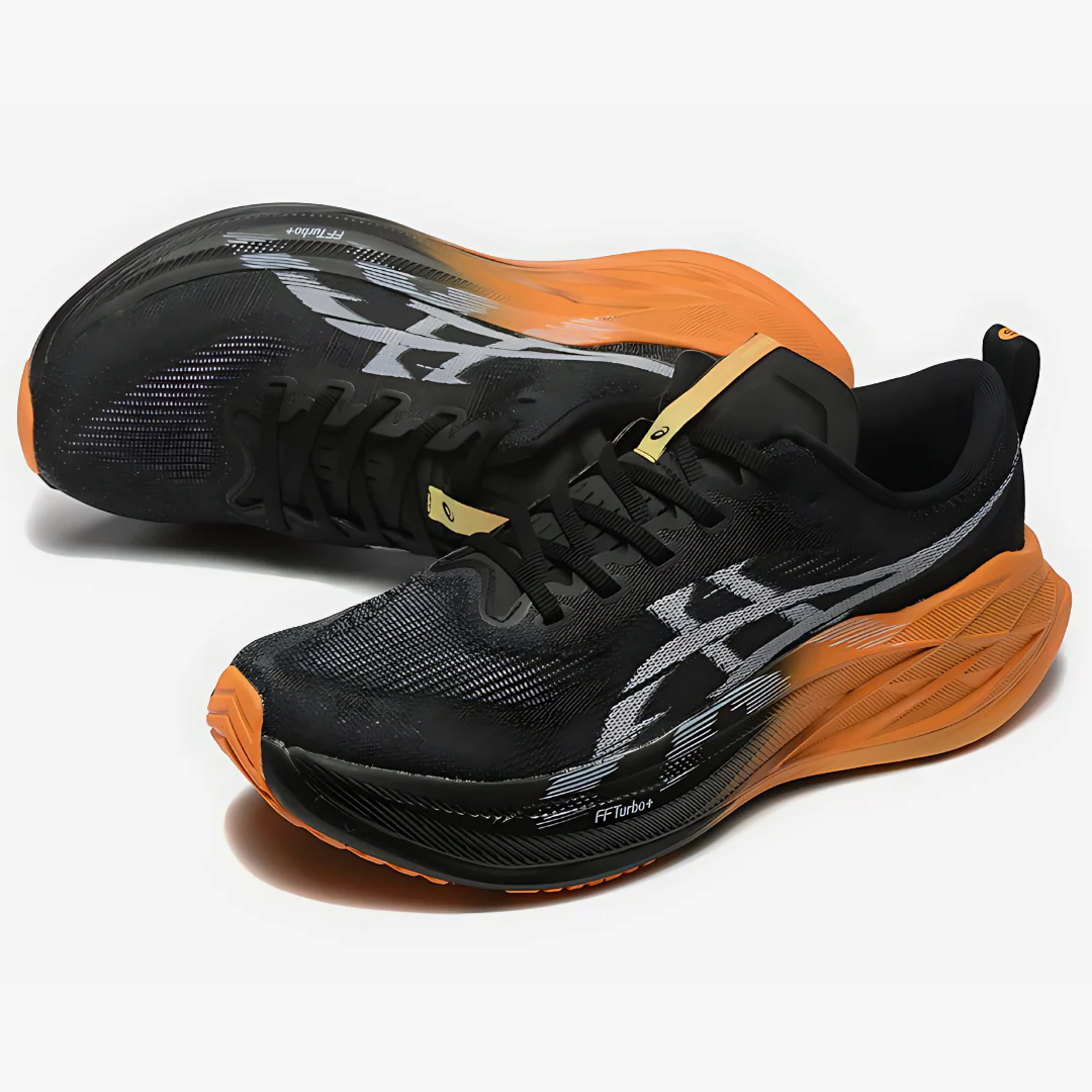 Asics SuperBlast 2 Unissex- Preto Laranja