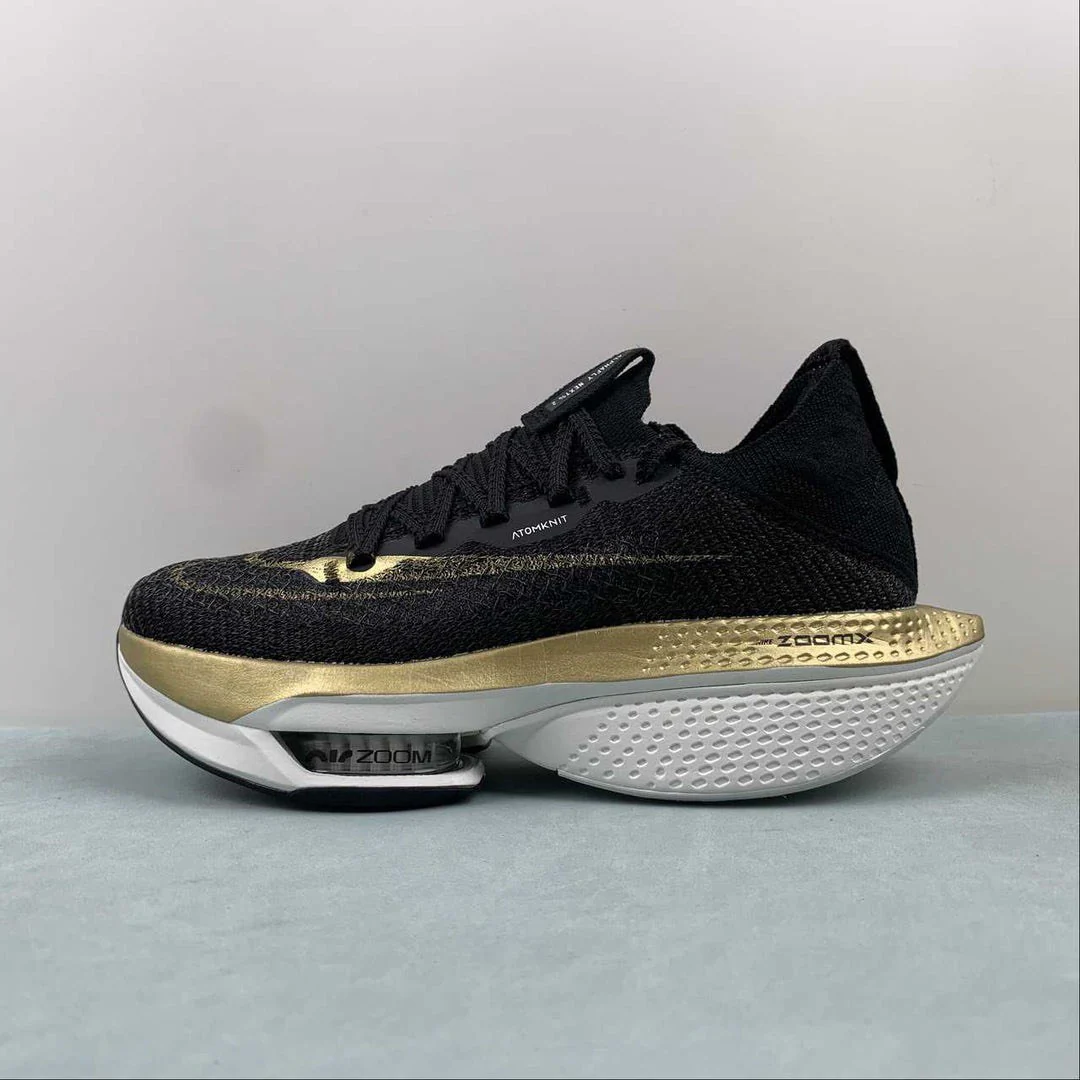 Nike Air Zoom X Alphafly Next% 2 - Preto Dourado