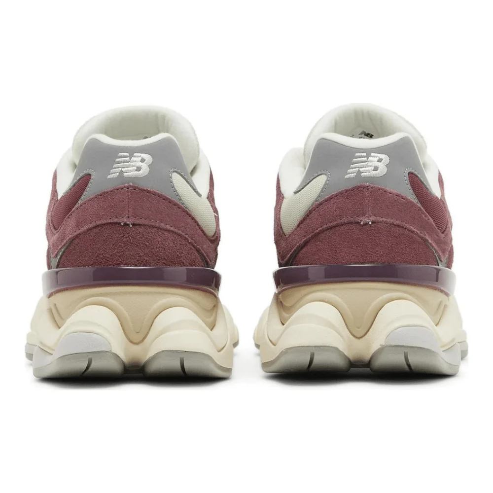 New Balance 9060 Sea Salt Washed Burgundy