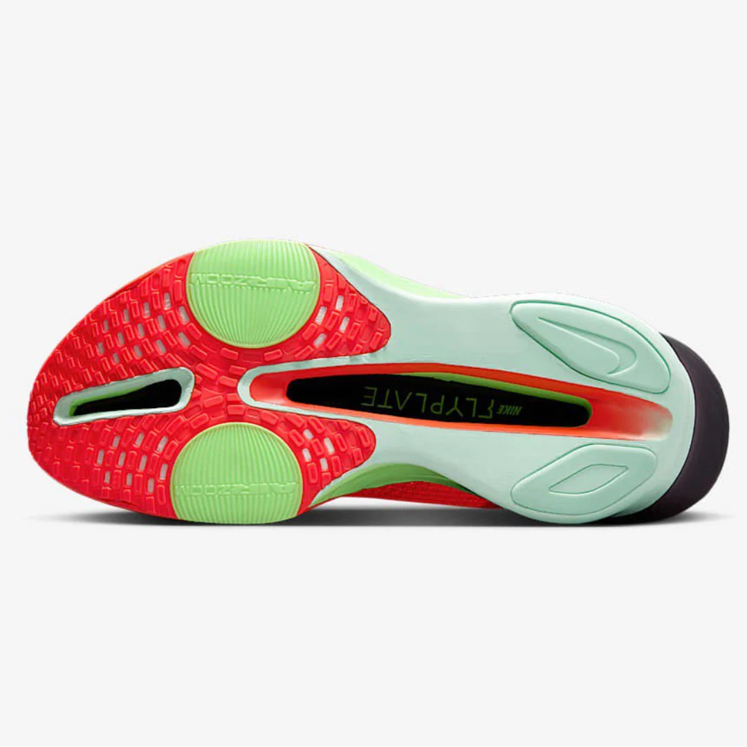Nike Air Zoom X Alphafly Next% 3 - Carmesim Bright - Lime Blast - Mint Foam
