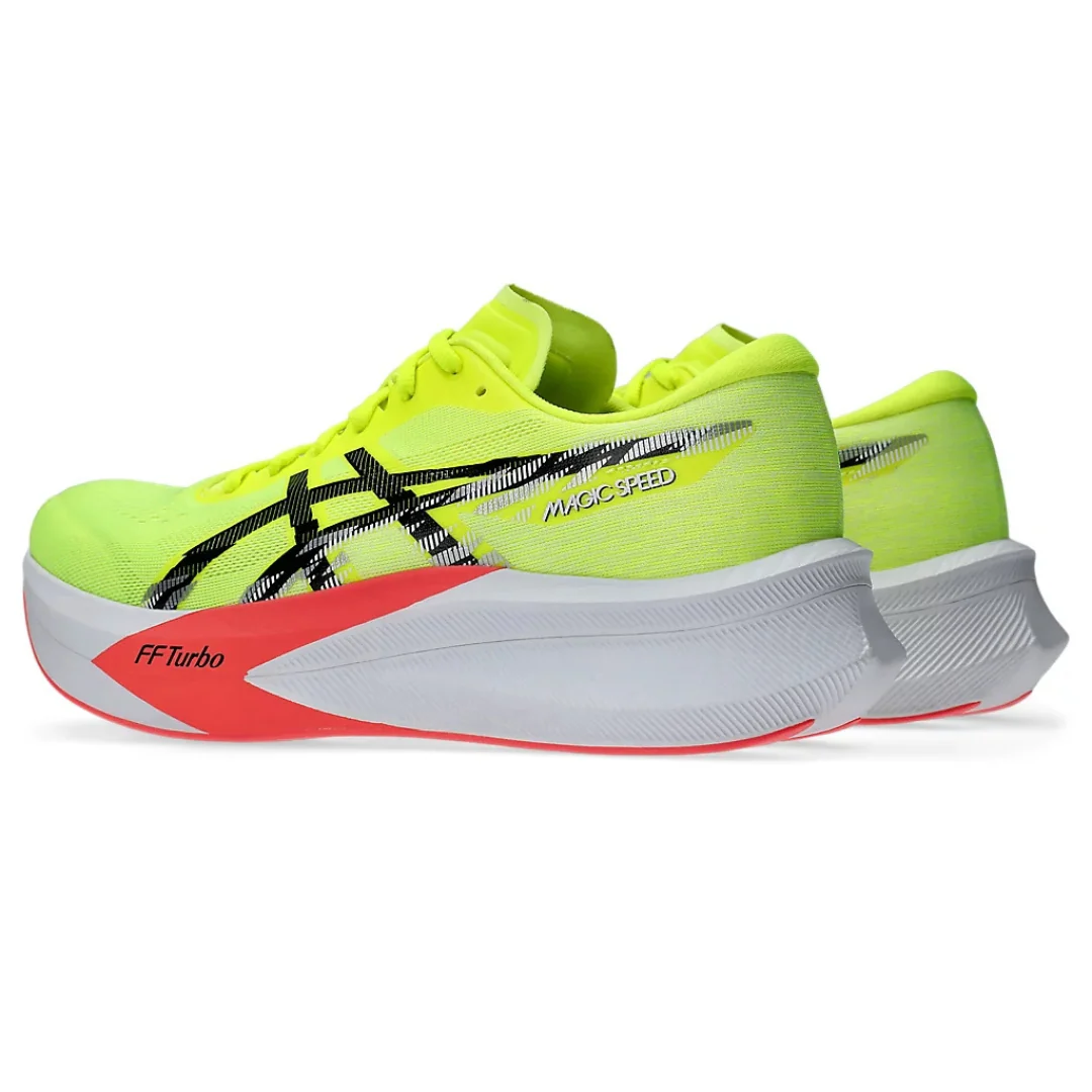 Asics Magic Speed 4 - Verde com Branco e Vermelho