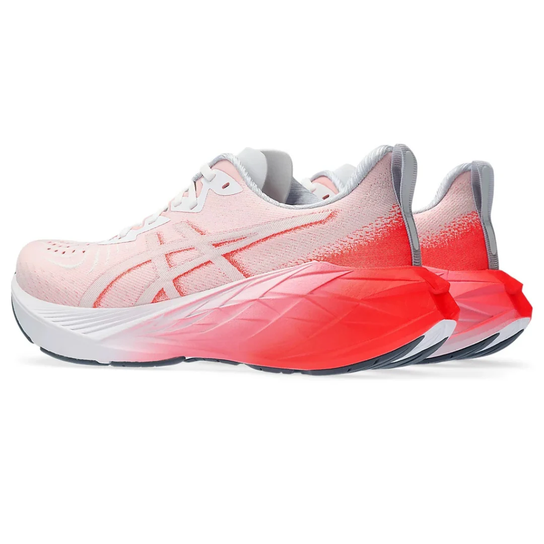 Asics NovaBlast 4 Vermelho e Branco