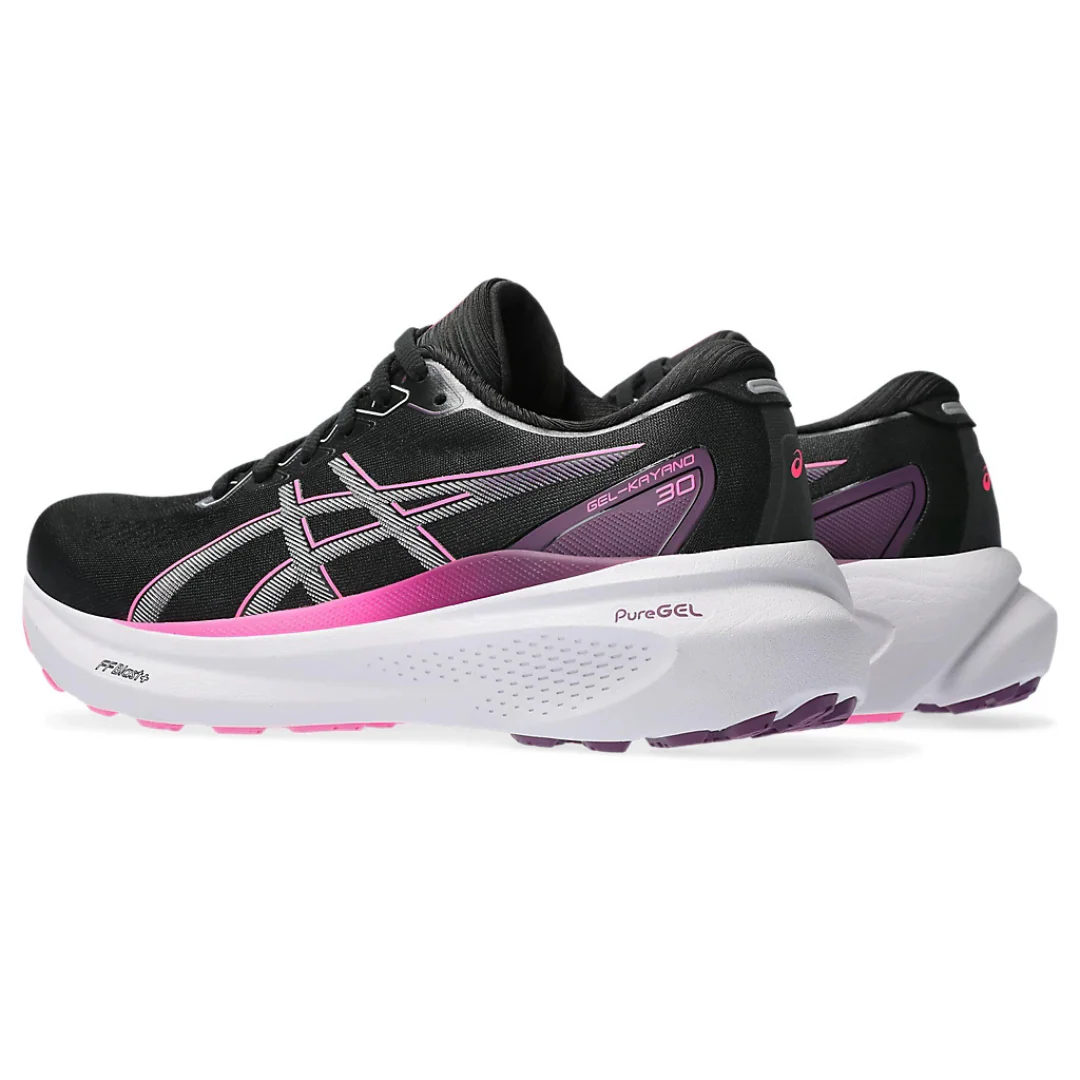 Asics Gel Kayano 30 - Preto e Rosa
