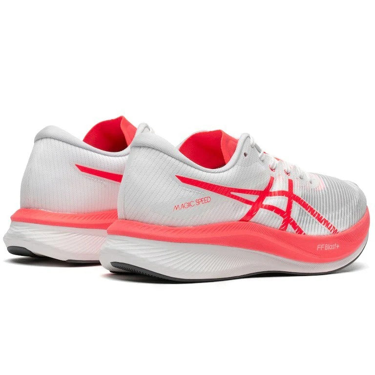 Asics Magic Speed 3 - Branco e Vermelho