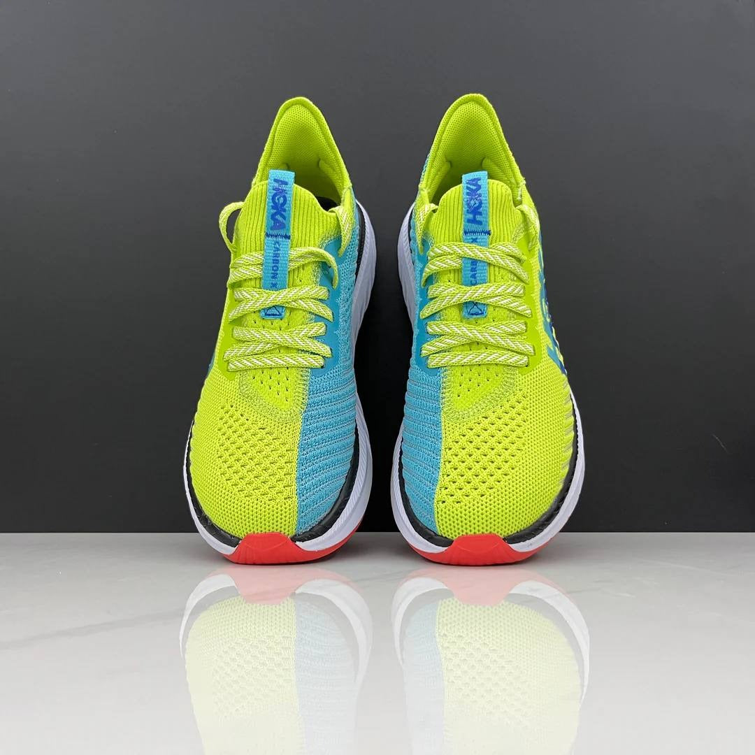 Hoka Carbon X3 - Verde/Vermelho