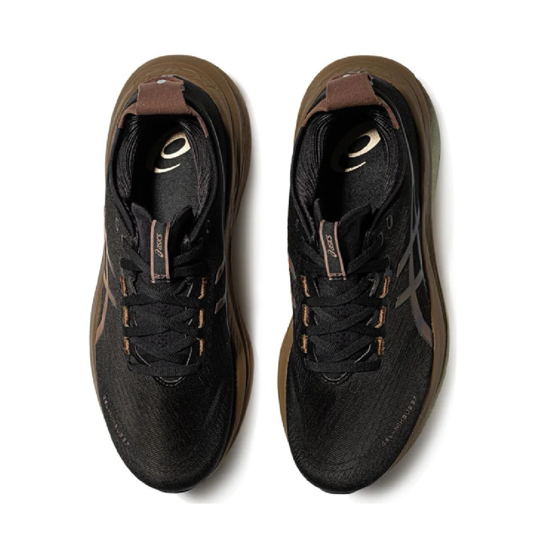 Asics Gel Nimbus 27 - Preto/Dourado