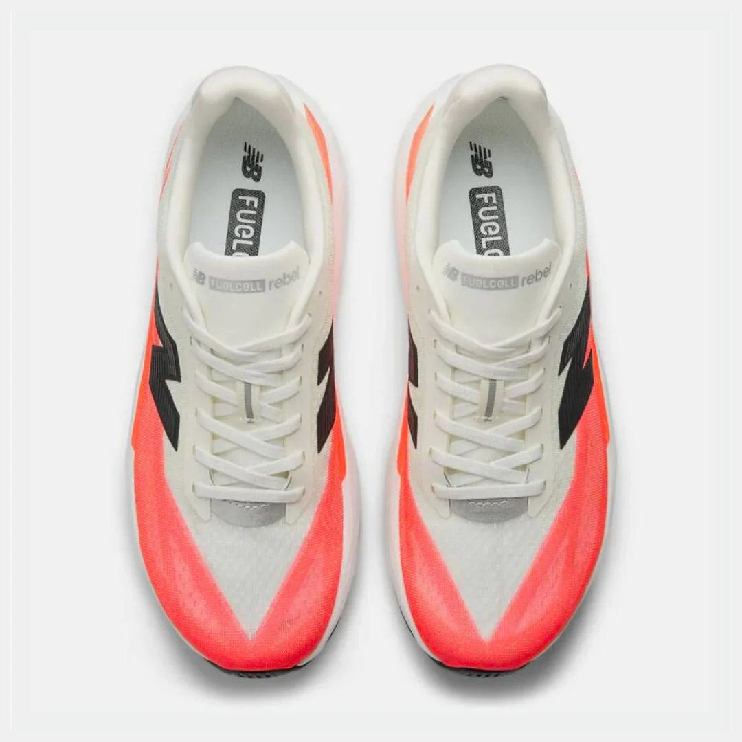 New Balance Fuelcell Rebel V5 - Vermelho/Branco