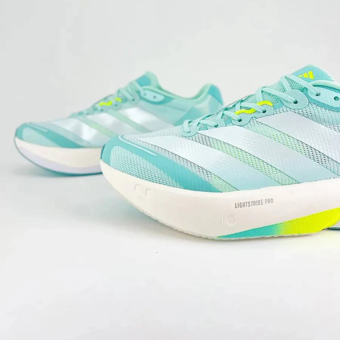Adidas Adizero Boston 13 Flash Aqua/Metálico/Verde Limão