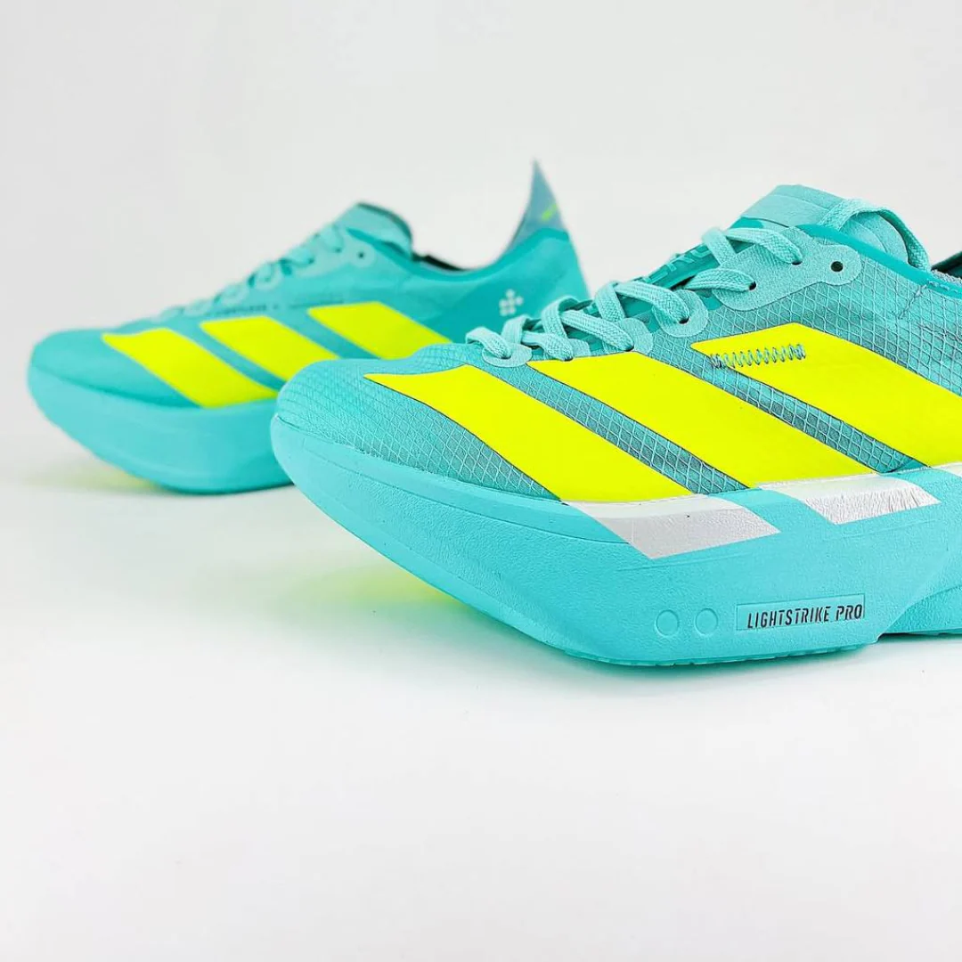 Adidas Adizero Adios Pro 4 Flash Aqua Lucid Lemon