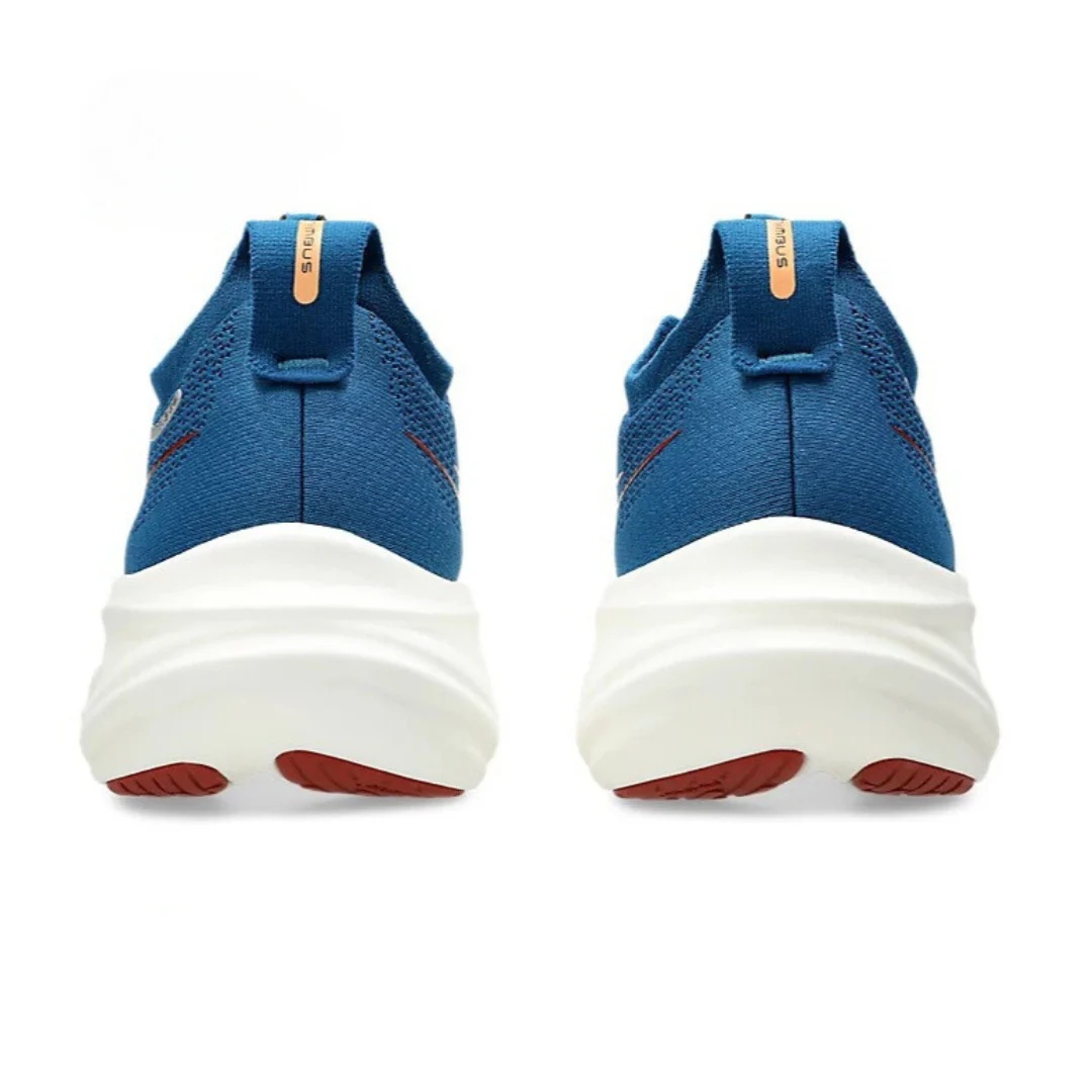 Asics Gel Nimbus 26 - Azul com Branco e Vermelho