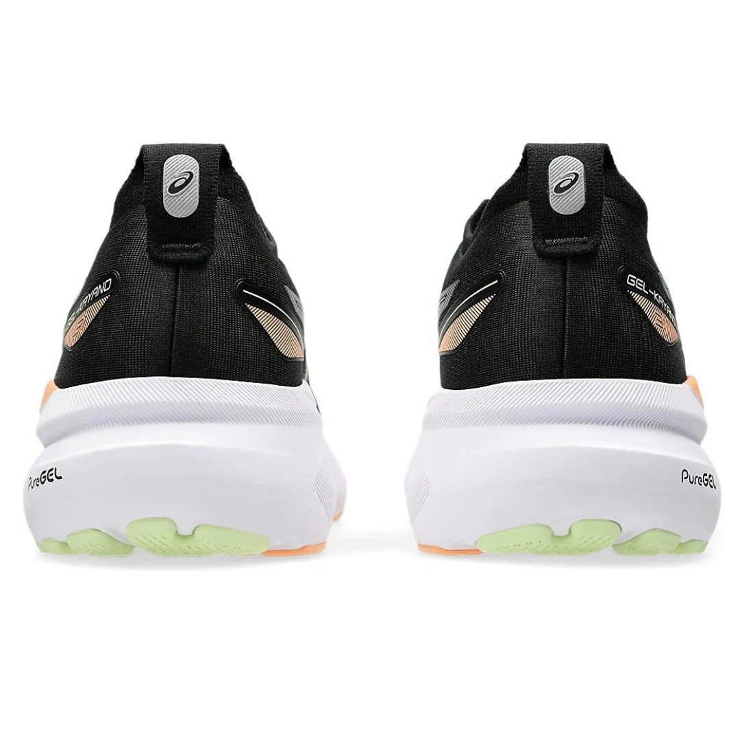 Asics Gel Kayano 31 - Preto com Branco e Laranja