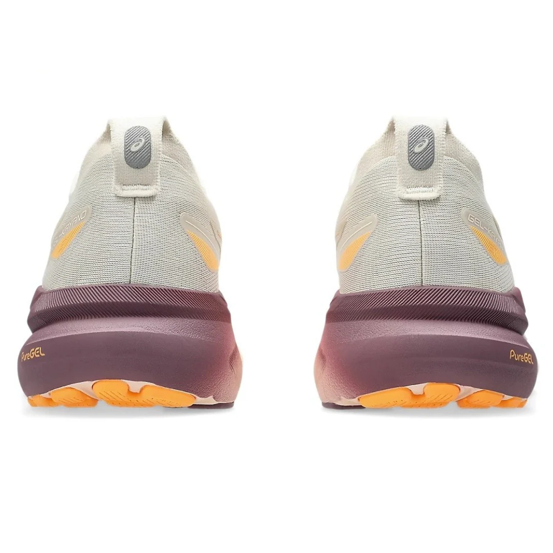 Asics Gel Kayano 31 - Bege com Laranja e Vermelho