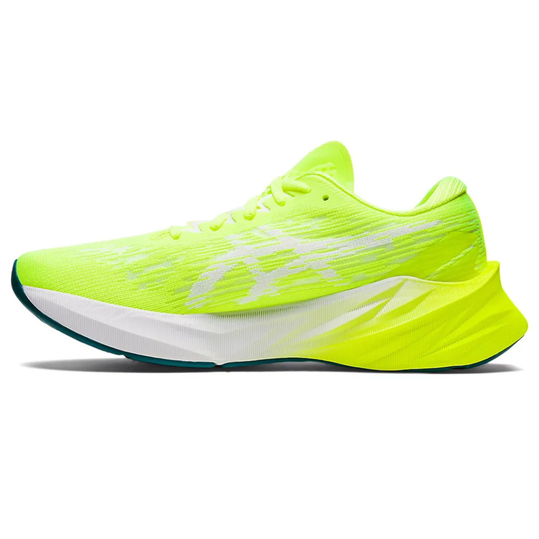 Asics NovaBlast 3 Verde Flourescente e Branco