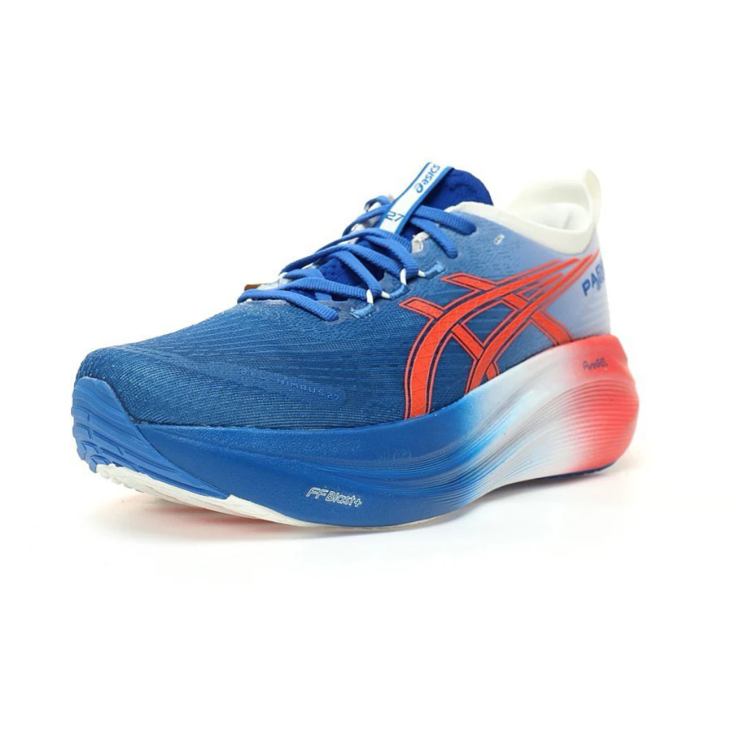 Asics Gel Nimbus 27 Paris - Azul/Vermelho/Branco